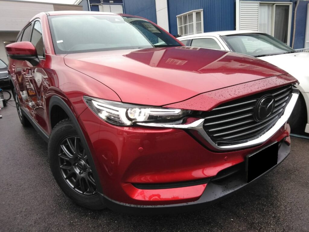 岡崎市の業者様に　ＭＡＺＤＡ　CX8を納車しました！　